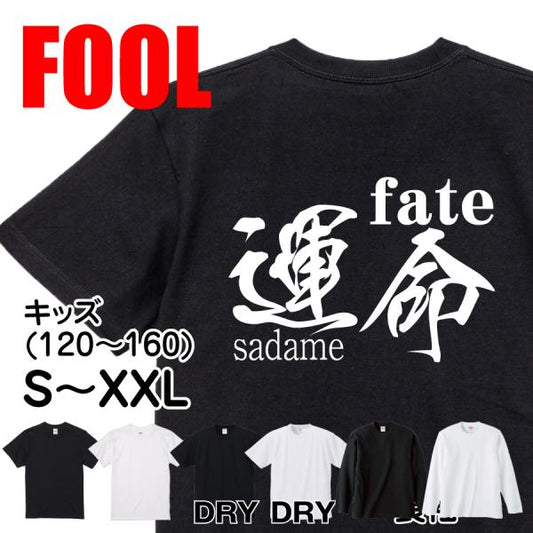 Japanese Kanji Graphic T-Shirt – Original FOOL Design 202501280314 - Black