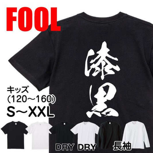 Japanese Kanji Graphic T-Shirt – Original FOOL Design 202501280371 - Black