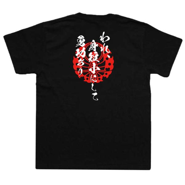 Ikeda Terumasa Japanese Samurai Quote T-Shirt - Small in Stature, Great in Courage product image